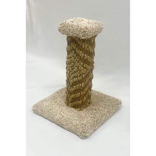 GIA Furniture Series Moderner Sisal-Kratzbaum, vertikaler und horizontaler Kratzbaum für Katzen und Kätzchen, kompaktes Design mit Stabiler Basis für gesunde Krallen und Möbelschutz GIA Furniture Series Moderner Sisal-Kratzbaum, vertikaler und horizontaler Kratzbaum für Katzen und Kätzchen, kompaktes Design mit Stabiler Basis für gesunde Krallen und Möbelschutz von GIA