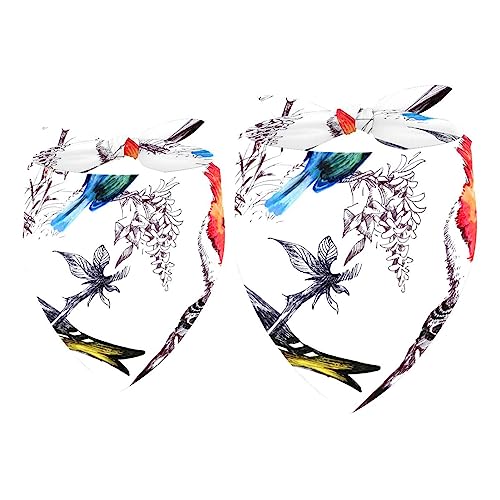 2Pcs Hundehalstücher Taschentücher Schals Lätzchen Kopftücher Schals Zubehör für Hunde Katzen Haustierliebhaber,Tierischer bunter Vogel 2Pcs Hundehalstücher Taschentücher Schals Lätzchen Kopftücher Schals Zubehör für Hunde Katzen Haustierliebhaber,Tierischer bunter Vogel von GIAPB