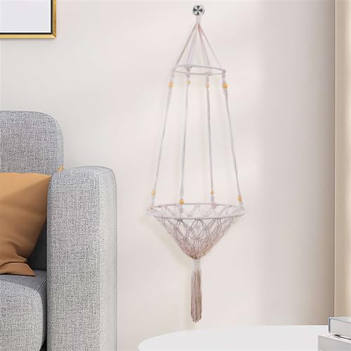 GIBZ Baumwollseil Katzenschlaf Hängematte, Boho Makramee Haustier Katzenbett, Katzenkäfig für Innen Wand Fenster, Weiß, 40x140cm GIBZ Baumwollseil Katzenschlaf Hängematte, Boho Makramee Haustier Katzenbett, Katzenkäfig für Innen Wand Fenster, Weiß, 40x140cm von GIBZ