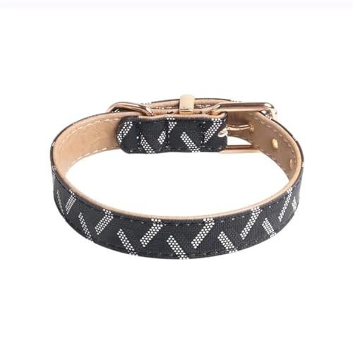 GIBZ Hundehalsband Leder, Verstellbare mit Weich Gepolstert, Komfortabel Langlebig Halsband für Kleine, Mittel, Große Hunde, Schwarz, 2.5 x 60 cm GIBZ Hundehalsband Leder, Verstellbare mit Weich Gepolstert, Komfortabel Langlebig Halsband für Kleine, Mittel, Große Hunde, Schwarz, 2.5 x 60 cm von GIBZ