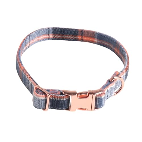 GIBZ Hundehalsband Verstellbar, Weich und Langlebige mit Abnehmbarer Fliege, Halsband für Kleine, Mittelgroße, Große Hunde, Blau, S GIBZ Hundehalsband Verstellbar, Weich und Langlebige mit Abnehmbarer Fliege, Halsband für Kleine, Mittelgroße, Große Hunde, Blau, S von GIBZ