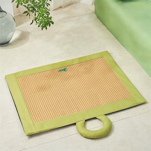 GIBZ Kühlmatte für Hunde Haustier, Selbstkühlende Kühldecke Hundematte, Waschbar rutschfest Kühl Matte für Kisten, Bett, Sofa, Grün, 50 x 35 cm GIBZ Kühlmatte für Hunde Haustier, Selbstkühlende Kühldecke Hundematte, Waschbar rutschfest Kühl Matte für Kisten, Bett, Sofa, Grün, 50 x 35 cm von GIBZ
