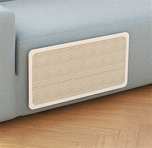 GIBZ Sisal Katze Kratzmatte für Katzen Sofaschutz Natürliche Kratzschutz für die Fußecke des Betts im Innenbereich, Weiße, 50×25cm GIBZ Sisal Katze Kratzmatte für Katzen Sofaschutz Natürliche Kratzschutz für die Fußecke des Betts im Innenbereich, Weiße, 50×25cm von GIBZ