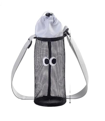 GIEEU Tragbare Wasserflaschen-Tragetasche mit verstellbarem Gurt, Kordelzug-Netzschlinge, Wasserflaschenhalter zum Wandern, Pendeln und Reisen für Erwachsene und Kinder GIEEU Tragbare Wasserflaschen-Tragetasche mit verstellbarem Gurt, Kordelzug-Netzschlinge, Wasserflaschenhalter zum Wandern, Pendeln und Reisen für Erwachsene und Kinder von GIEEU