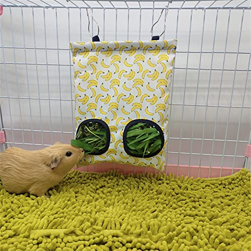 Kaninchen-Futterspender, hängender Kaninchen-Heu-Futterbeutel, faltbare Heu-Aufbewahrungstasche, Meerschweinchen-Aufbewahrungsregale, Kaninchen-Heu-Beutel, Tierfutterbeutel for Chinchilla, niederländi Kaninchen-Futterspender, hängender Kaninchen-Heu-Futterbeutel, faltbare Heu-Aufbewahrungstasche, Meerschweinchen-Aufbewahrungsregale, Kaninchen-Heu-Beutel, Tierfutterbeutel for Chinchilla, niederländi von GIFRAN