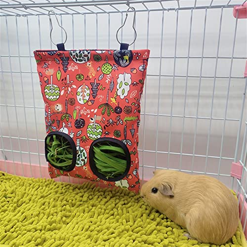 Kaninchen-Futterspender, hängender Kaninchen-Heu-Futterbeutel, faltbare Heu-Aufbewahrungstasche, Meerschweinchen-Aufbewahrungsregale, Kaninchen-Heu-Beutel, Tierfutterbeutel for Chinchilla, niederländi Kaninchen-Futterspender, hängender Kaninchen-Heu-Futterbeutel, faltbare Heu-Aufbewahrungstasche, Meerschweinchen-Aufbewahrungsregale, Kaninchen-Heu-Beutel, Tierfutterbeutel for Chinchilla, niederländi von GIFRAN
