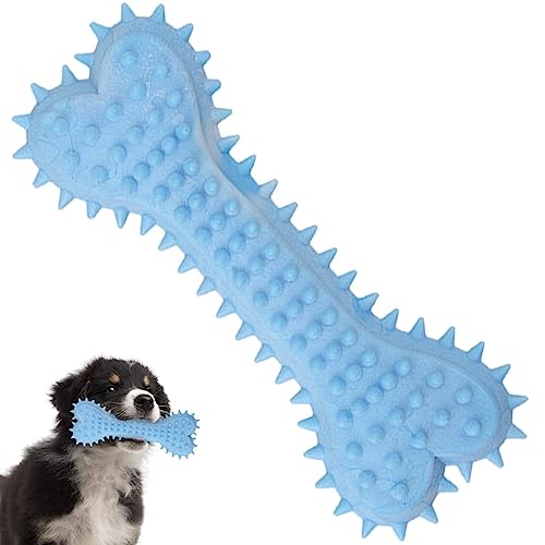GIMOCOOL Hundeknochen-Kauspielzeug | Nachahmung Knochen Spielzeug Welpen Zähneputzen - Niedliches interaktives Kauspielzeug für Hunde für das Hundetraining, Mundhygiene, drinnen und draußen von GIMOCOOL