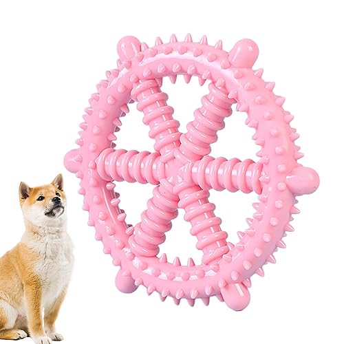 GIMOCOOL Hundespielzeug für Aggressive Kauer - Robustes, rutschfestes Kaugummispielzeug für Welpen - Lebensmittelechte Beißringe für drinnen und draußen, interaktives Welpenspielzeug für Zuhause von GIMOCOOL