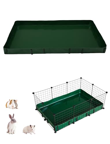 GINIDEAR Meerschweinchen-Käfig-Auskleidung, wasserdicht/auslaufsicher, für Meerschweinchenkäfige Wiederverwendbare Meerschweincheneinlage für Kaninchen, Hamster, Igel und andere Kleintiere. für C&C GINIDEAR Meerschweinchen-Käfig-Auskleidung, wasserdicht/auslaufsicher, für Meerschweinchenkäfige Wiederverwendbare Meerschweincheneinlage für Kaninchen, Hamster, Igel und andere Kleintiere. für C&C von GINIDEAR