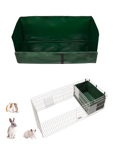 GINIDEAR Meerschweinchen-Käfigeinlage, Katzentoilette und Heufutterstation für Meerschweinchen, Kaninchen, Hamster, Igel, Frettchen und andere Kleintiere. Für die Küche des Mittelwestens 61 x 33 cm, GINIDEAR Meerschweinchen-Käfigeinlage, Katzentoilette und Heufutterstation für Meerschweinchen, Kaninchen, Hamster, Igel, Frettchen und andere Kleintiere. Für die Küche des Mittelwestens 61 x 33 cm, von GINIDEAR