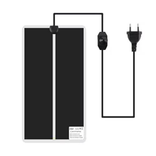 GIWFBQTR Heizmatte für Reptilien, Terrarium, Klettern, Haustier-Heizkissen, Einstellbare Temperaturreglermatten, Zubehör, EU-Stecker, 28 W von GIWFBQTR