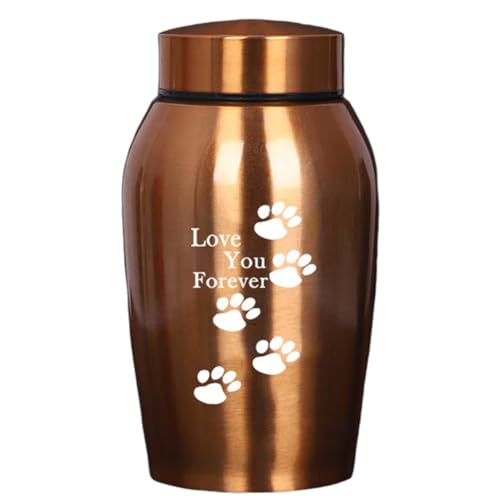 GIWFBQTR Urne für Haustiere, Souvenir, Beste Begleiter, Haustier, Bestattungsbedarf, Urne, Haustierbedarf, C von GIWFBQTR