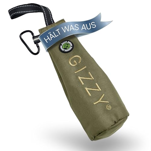 GIZZY® DAS ORIGINAL I Futterdummy Hunde I Robuster Hunde Futterbeutel für alle Rassen I Dummy Hundetraining mit Leckerlies - Die Erziehungshilfe für Hunde I Futterbeutel Hundetraining - Hunde Zubehör von GIZZY