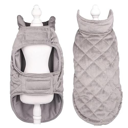 Herbst Und Winter, Verdickte Warme Hundejacke, Kleidung, Weiche Und Bequeme Haustierjacke, Samt-Hundejacke, Winddichte Outdoor-Haustierjacke, Chihuahua-Mops-Französische-Bulldogge-Jacke,A,5X Herbst Und Winter, Verdickte Warme Hundejacke, Kleidung, Weiche Und Bequeme Haustierjacke, Samt-Hundejacke, Winddichte Outdoor-Haustierjacke, Chihuahua-Mops-Französische-Bulldogge-Jacke,A,5X von GKRB
