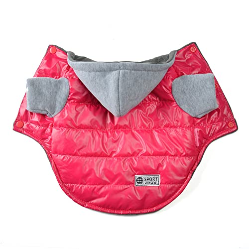 Herbst Und Winter Warmer Fleece-Hundemantel Kleine Und Mittlere Hundekleidung Mantel Chihuahua Mops Kapuzenmantel wasserdichte Hundemantel Haustierkleidung,Rosa,8 Herbst Und Winter Warmer Fleece-Hundemantel Kleine Und Mittlere Hundekleidung Mantel Chihuahua Mops Kapuzenmantel wasserdichte Hundemantel Haustierkleidung,Rosa,8 von GKRB