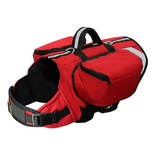 Outdoor-Haustier-Reisen, Camping, Wandern, Rucksack, Satteltasche, Geschirr, Hunde-Rucksack-Geschirr, Haustier-Hundewestengeschirr, Geeignet Für Mittelgroße Und Große Hunde, Deutscher Schäfe Outdoor-Haustier-Reisen, Camping, Wandern, Rucksack, Satteltasche, Geschirr, Hunde-Rucksack-Geschirr, Haustier-Hundewestengeschirr, Geeignet Für Mittelgroße Und Große Hunde, Deutscher Schäfe von GKRB