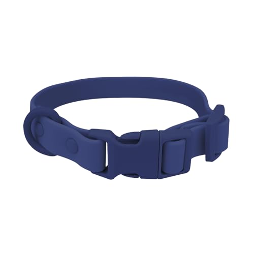 Verstellbares, Wasserdichtes Haustierhalsband Aus PVC, Umwickeltes Gummi-Gurtband, Hundehalsband, Wasserdicht, Leicht Zu Reinigen, Hundehalsband, Chihuahua, Mops, Labrador, Trainingshalsband von GKRB