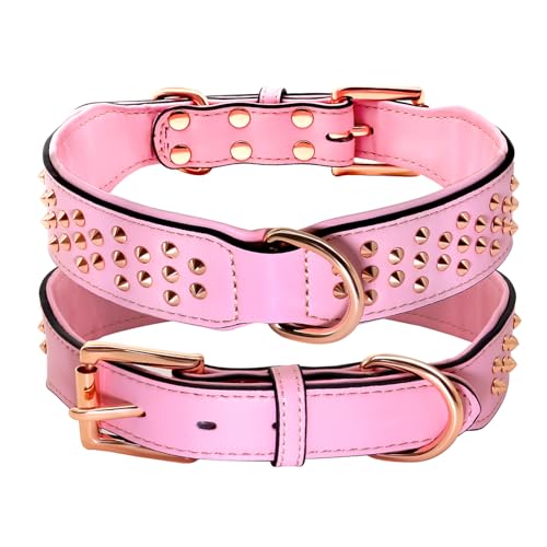 Verstellbares Hundehalsband, Lederhalsband, Strapazierfähiges Leder, Verstellbares Hundehalsband, Vintage-Hundehalsband, Collie- Und Labrador-Bulldoggenhalsband,A,L 45-52cm Verstellbares Hundehalsband, Lederhalsband, Strapazierfähiges Leder, Verstellbares Hundehalsband, Vintage-Hundehalsband, Collie- Und Labrador-Bulldoggenhalsband,A,L 45-52cm von GKRB