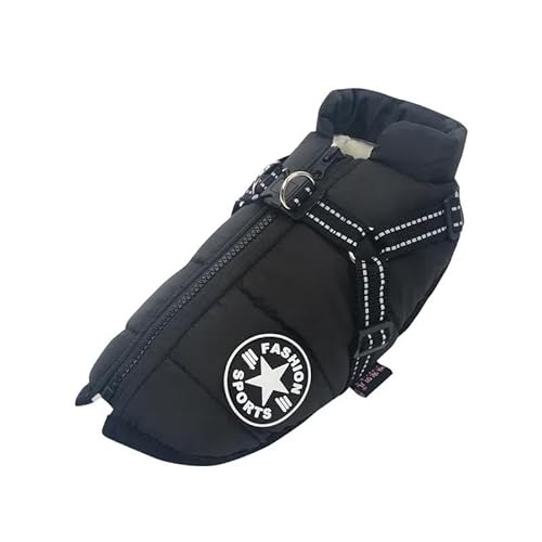 Weiche Und Bequeme Hundejacke, Herbst Und Winter, Verdickte Warme Hundejacke, Outdoor, Wind- Und Wasserdicht, Haustierjacke, Jacke Mit Geschirr, Mops, Chihuahua, Französische Bulldogge, Labr Weiche Und Bequeme Hundejacke, Herbst Und Winter, Verdickte Warme Hundejacke, Outdoor, Wind- Und Wasserdicht, Haustierjacke, Jacke Mit Geschirr, Mops, Chihuahua, Französische Bulldogge, Labr von GKRB