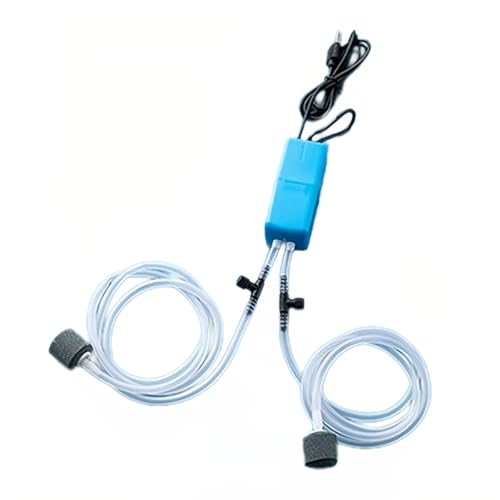 GKYQVE Doppelauslass Aquariumluftpumpen USB Angetrieben von GKYQVE