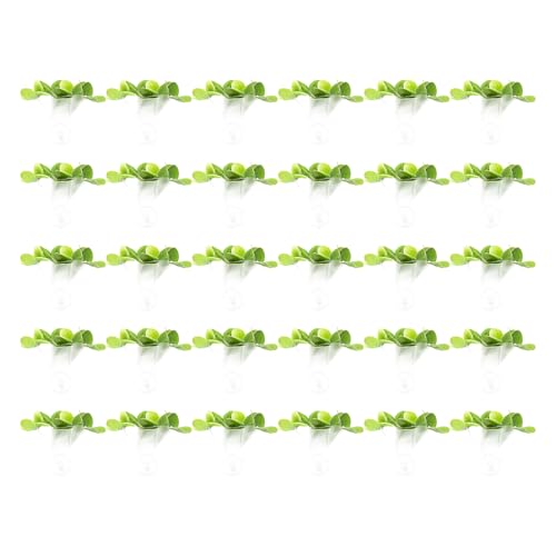 GKYQVE Aquarien Landschaft Künstliche Pflanzenfischtanks Landschaftsgestaltung Für Garnelenzucht Landschaft Ornamente Blumenhandwerk Künstliche Aquariumpflanze Realistischer Saugnapfbecher von GKYQVE