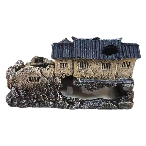 GKYQVE Chinesische Fischtank Dekoration Figur Schutzhöhle Landschaft Antike Gebäude Statue Fisch Garnelenlandschaft Versteck GKYQVE Chinesische Fischtank Dekoration Figur Schutzhöhle Landschaft Antike Gebäude Statue Fisch Garnelenlandschaft Versteck von GKYQVE