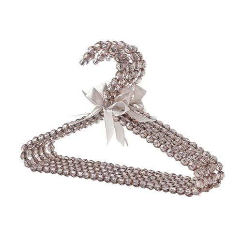 GKYQVE Haustierversorgungshänger Metall Plastomer Kleiderschränke Accessoires Perlen Dekoration Für Kleine Hundekleidung 5Pack Pet Store Display Hanger von GKYQVE
