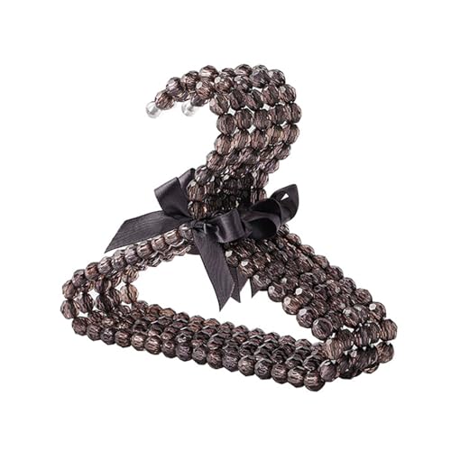 GKYQVE Haustierversorgungshänger Metall Plastomer Kleiderschränke Accessoires Perlen Dekoration Für Kleine Hundekleidung 5Pack Pet Store Display Hanger von GKYQVE