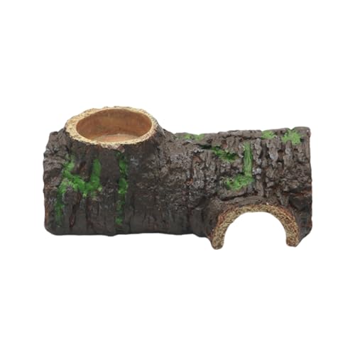 GKYQVE Schildkröten Backen Plattform Landschaft Dekoration Höhle Schutzhaus Für Reptilien Aquarien Ornamente Terrarien Hideaways Cave Terrariums Ornamente von GKYQVE