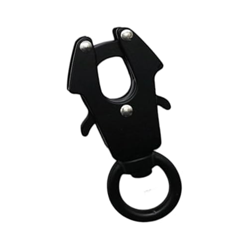 Sichere Verriegelungshund Leinenclip Mit 360 Schwimmeln Metallringe Zuverlässigkeit Outdoor Hunde Leinenhaken Für Outdoor Aktivität Wanderung Pet Carabiner von GKYQVE