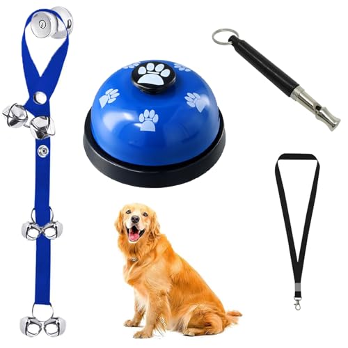 GKYZBB Türklingeln für Hunde, Haustier-Trainingsglocken für draußen, Töpfchentraining und Kommunikationsgerät, groß, laut, für Katzen, Welpen, interaktives Spielzeug, verstellbarer Gurt, Türklingel GKYZBB Türklingeln für Hunde, Haustier-Trainingsglocken für draußen, Töpfchentraining und Kommunikationsgerät, groß, laut, für Katzen, Welpen, interaktives Spielzeug, verstellbarer Gurt, Türklingel von GKYZBB