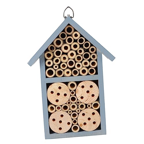 GLEAVI 1 Stück Insektenholzhaus Nisthaus Bienen Gärten Gartendekor Nisthabitat vogelhaus Insektenhäuser Insektenhaus im Freien Insektenhotel Insekten Lebensraum Eisen Blue GLEAVI 1 Stück Insektenholzhaus Nisthaus Bienen Gärten Gartendekor Nisthabitat vogelhaus Insektenhäuser Insektenhaus im Freien Insektenhotel Insekten Lebensraum Eisen Blue von GLEAVI