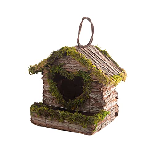 GLEAVI 1 Stück Vogelnest Dekoration Balkon Dekoration Hölzern von GLEAVI