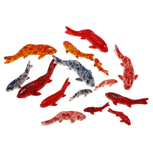 GLEAVI 15stücke Teiliges Miniatur Fischfiguren Realistische Fischskulpturen Aus Hochwertigem Resin Für Aquarien Terrarien Und Heimdekoration Dekoration Für Garten Desktop Und Puppenhaus GLEAVI 15stücke Teiliges Miniatur Fischfiguren Realistische Fischskulpturen Aus Hochwertigem Resin Für Aquarien Terrarien Und Heimdekoration Dekoration Für Garten Desktop Und Puppenhaus von GLEAVI
