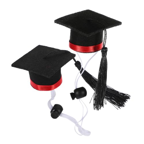 GLEAVI 2 Stück Doktorhut Haustierdekoration Kappe Guinea Party Erwachsene pet Grad Hut Mutter Haustier Kleiner Hut Frettchen-Foto-Prop-Hut PET -Abschlusskostüm gefühlt rot GLEAVI 2 Stück Doktorhut Haustierdekoration Kappe Guinea Party Erwachsene pet Grad Hut Mutter Haustier Kleiner Hut Frettchen-Foto-Prop-Hut PET -Abschlusskostüm gefühlt rot von GLEAVI