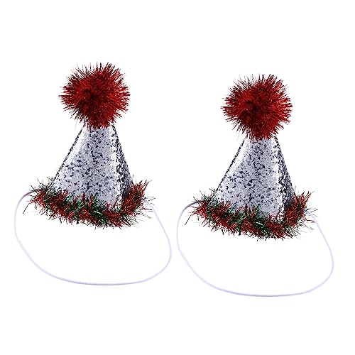 GLEAVI 2 Stück Haustierhut Weihnachtshut Groß Hund Hüte Weihnachtskostüm Für Haustiere Weihnachten Dekorationen Mini Lustig Verrückt Gestrickt Neuheit Welpe Polyester GLEAVI 2 Stück Haustierhut Weihnachtshut Groß Hund Hüte Weihnachtskostüm Für Haustiere Weihnachten Dekorationen Mini Lustig Verrückt Gestrickt Neuheit Welpe Polyester von GLEAVI