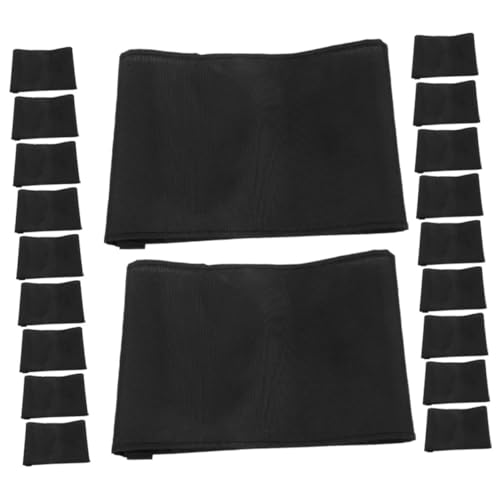 GLEAVI 25stücke Schwarze Trauerbänder Aus Stoff Elastische Verstellbare Armbänder Für Gedenkgottesdienste Fußball Sport Und Veranstaltungen von GLEAVI
