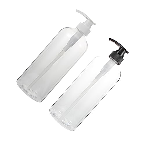 GLEAVI 4 Stück Shampoo-Flasche Schaumseife Shampoo- Und Spülungsflaschen Shampooflaschen Nachfüllbar Shampoo-Spender Haarspülung Flasche Drücken Das Haustier Händedesinfektionsflasche von GLEAVI
