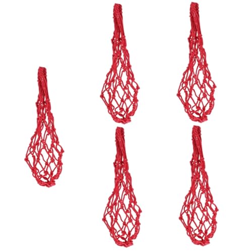 GLEAVI 5 Stück Hanging Feeder Hühnerzubehör für Hühner Gemüse Vieh Hühnerspielzeug Küken füttern Hühnerfütterungsspielzeug großer Hühnerfutterautomat Hühnerkohl-Hängefütter Polyester rot GLEAVI 5 Stück Hanging Feeder Hühnerzubehör für Hühner Gemüse Vieh Hühnerspielzeug Küken füttern Hühnerfütterungsspielzeug großer Hühnerfutterautomat Hühnerkohl-Hängefütter Polyester rot von GLEAVI