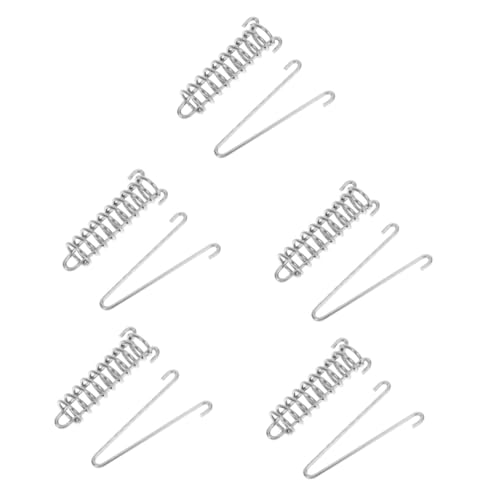 GLEAVI 5stücke Hundeleine Mit Feder-Absorber Aus Edelstahl Verstellbare Leine Für Kleine Und Mittelgroße Hunde Zugkraft Für Und Outdoor-aktivitäten von GLEAVI