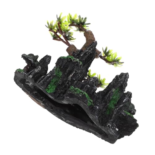 GLEAVI Aquarium Dekor Fischtank Landschaft Handwerk Aus Harz Für Desktop Dekor Lebensechles Aussehen Und Pflegeleichtes Aquarium Zubehör von GLEAVI