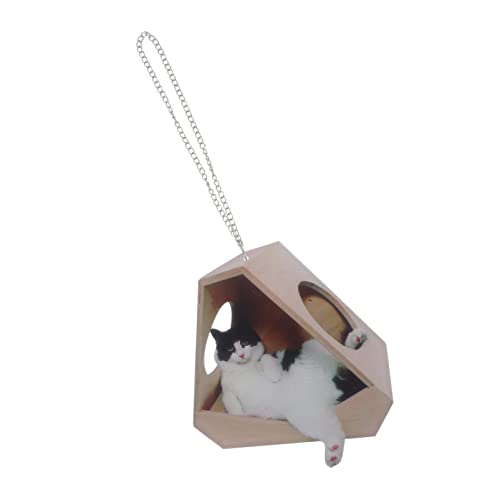 GLEAVI Hängendes Katzenspielzeug Katzenfiguren aus Realistische Simulation Katzen Nest Anhänger Dekoration für Zuhause für Geburtstage und Feiertage GLEAVI Hängendes Katzenspielzeug Katzenfiguren aus Realistische Simulation Katzen Nest Anhänger Dekoration für Zuhause für Geburtstage und Feiertage von GLEAVI
