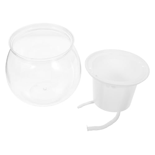 GLEAVI Hydroponischer Pflanzenbehälter Transparente Aquarium Vase für Kleine Fische und Pflanzen Vielseitig Einsetzbar als Desktop Aquarium oder Fischzuchtbox für Begrenzte Räume GLEAVI Hydroponischer Pflanzenbehälter Transparente Aquarium Vase für Kleine Fische und Pflanzen Vielseitig Einsetzbar als Desktop Aquarium oder Fischzuchtbox für Begrenzte Räume von GLEAVI