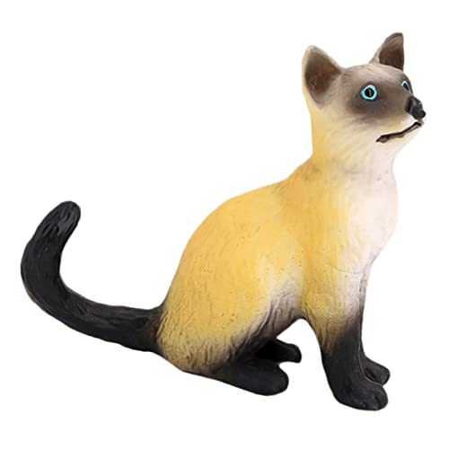 GLEAVI Siamese -katzenspielzeug Katzenspielzeug Aus Kunststoff Katzenfigurenmodell Simulations-katzenmodell Siamesische Katze Katzenspielzeug Für Plastik GLEAVI Siamese -katzenspielzeug Katzenspielzeug Aus Kunststoff Katzenfigurenmodell Simulations-katzenmodell Siamesische Katze Katzenspielzeug Für Plastik von GLEAVI