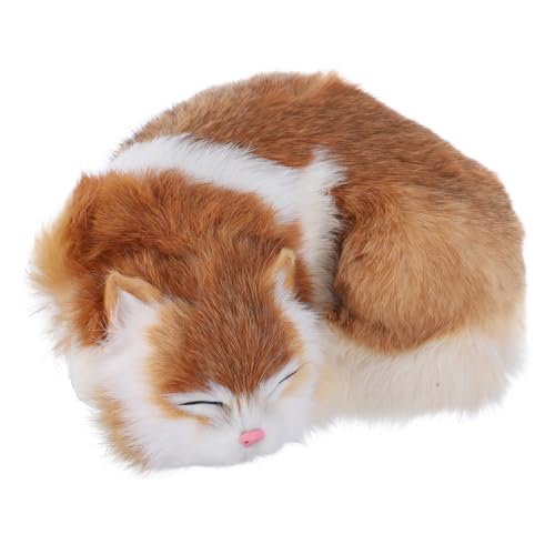 GLEAVI Simulationskatzenmodell falsche Katzen Katzenfiguren ausgestopfte Katze Körperkissen für Katzen realistische Kätzchen lebensechtes Kätzchen Synthetisches Fell GLEAVI Simulationskatzenmodell falsche Katzen Katzenfiguren ausgestopfte Katze Körperkissen für Katzen realistische Kätzchen lebensechtes Kätzchen Synthetisches Fell von GLEAVI