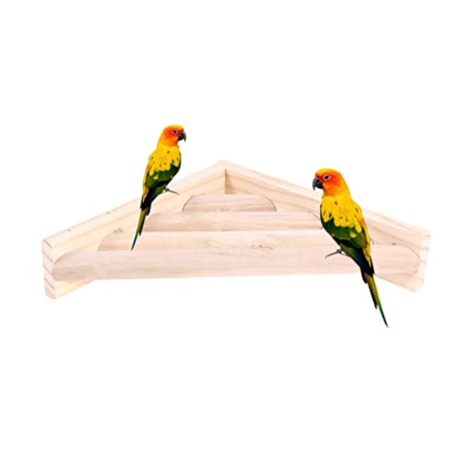 GLEAVI Chinchilla-Spielzeug Papageienspielzeug Tauchspielzeug Haustier Holzspielzeug für Haustiere runder Stab Protokoll von GLEAVI