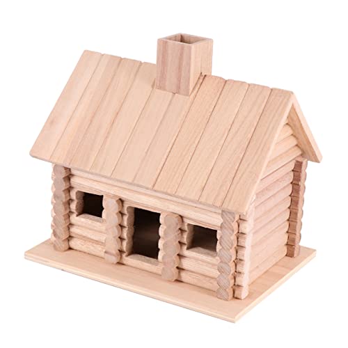 GLEAVI Vogelnest Aus Holz Kabine Im Freien Häuser Protokoll Nester Garten Vogelhaus Birdhouse -Handwerk Holzvogelhaus Vogelhaus Nesthaus Für Vögel von GLEAVI
