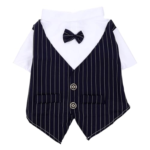 GLEAVI Welpe Formelle Kleidung Hundekostüm Hundehemd Hundeoutfit Hundeanzug Kostüm Mit Krawatte Für Hunde Katzen Geburtstag Hochzeit Party GLEAVI Welpe Formelle Kleidung Hundekostüm Hundehemd Hundeoutfit Hundeanzug Kostüm Mit Krawatte Für Hunde Katzen Geburtstag Hochzeit Party von GLEAVI