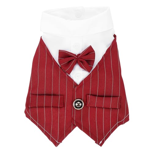 GLEAVI Welpe Formelle Kleidung Hundekostüm Hundehemd Hundeoutfit Hundeanzug Kostüm Mit Krawatte Für Hunde Katzen Geburtstag Hochzeit Party GLEAVI Welpe Formelle Kleidung Hundekostüm Hundehemd Hundeoutfit Hundeanzug Kostüm Mit Krawatte Für Hunde Katzen Geburtstag Hochzeit Party von GLEAVI