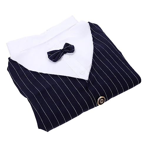 GLEAVI Welpe Formelle Kleidung Hundekostüm Hundehemd Hundeoutfit Hundeanzug Kostüm Mit Krawatte Für Hunde Katzen Geburtstag Hochzeit Party GLEAVI Welpe Formelle Kleidung Hundekostüm Hundehemd Hundeoutfit Hundeanzug Kostüm Mit Krawatte Für Hunde Katzen Geburtstag Hochzeit Party von GLEAVI